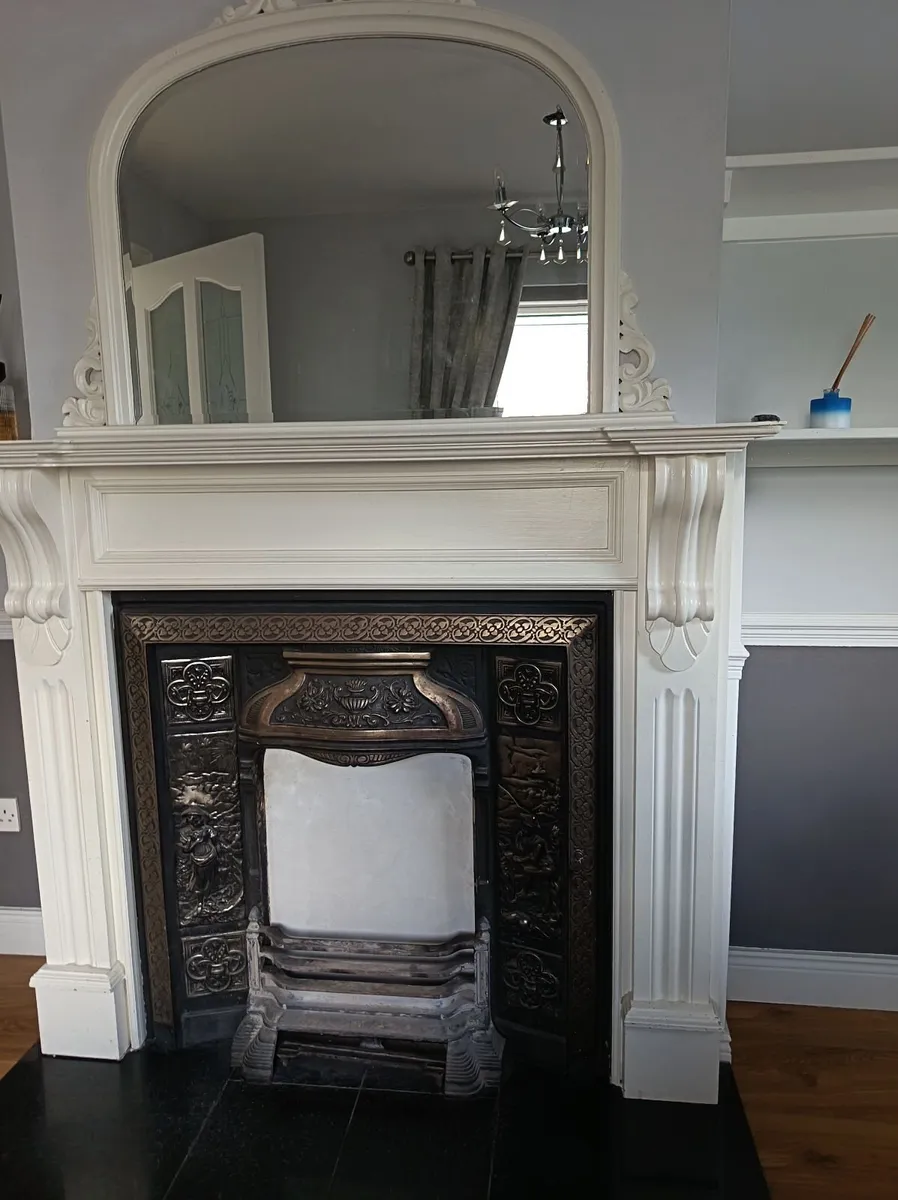 Victorian Style cast iron fireplace - Image 2