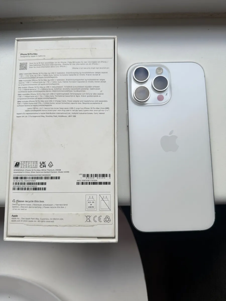 IPHONE 16 PRO MAX 256GB UNLOCKED - Image 3