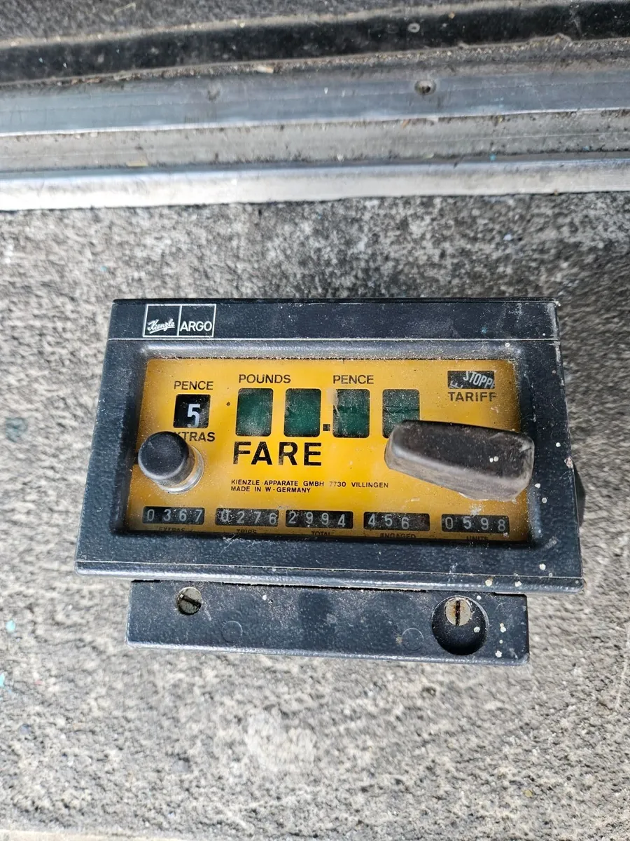 Vintage Taxi Metre - Image 1