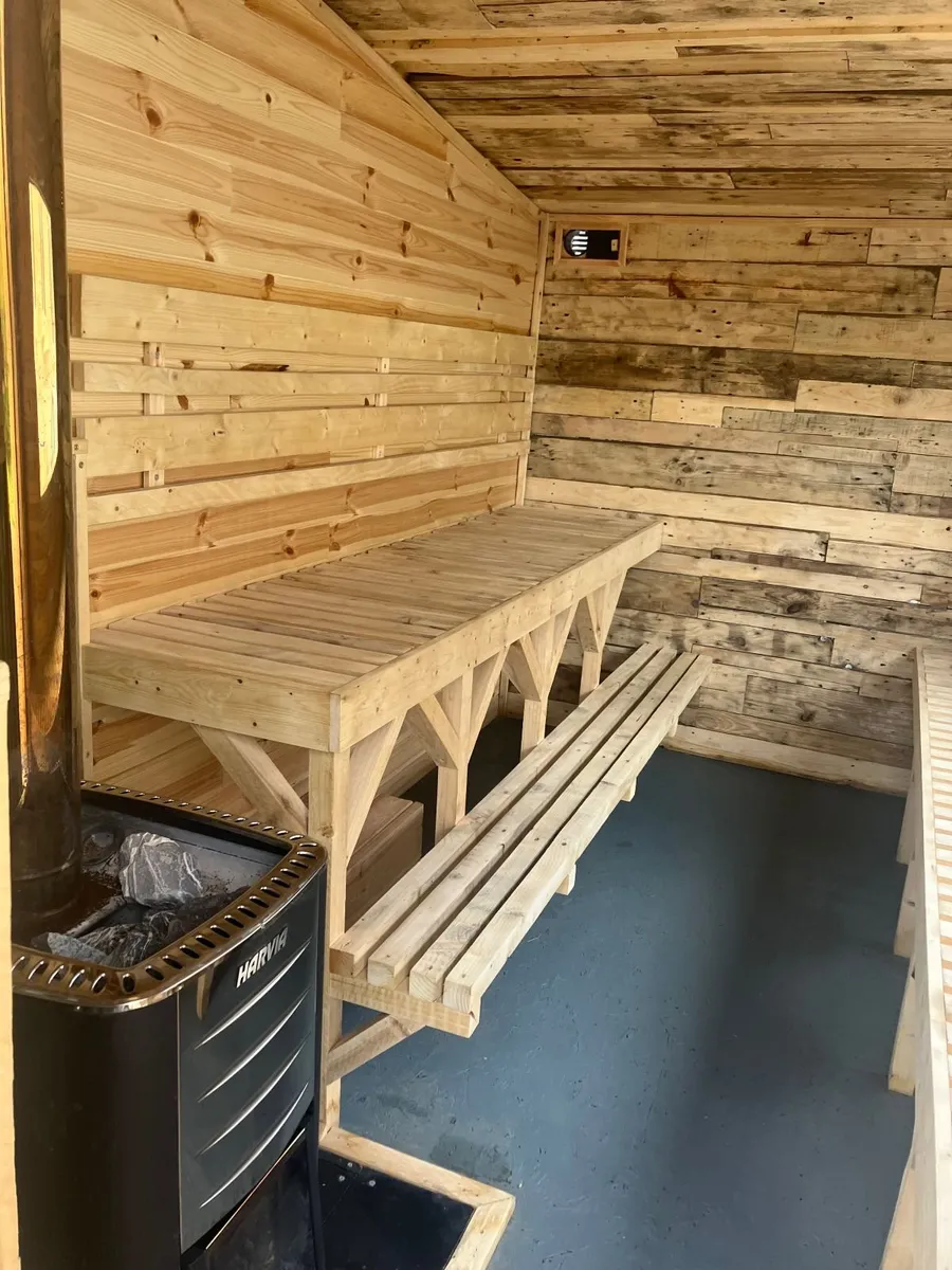 🔥 10-Person Mobile Wood-Fired Sauna - Image 3