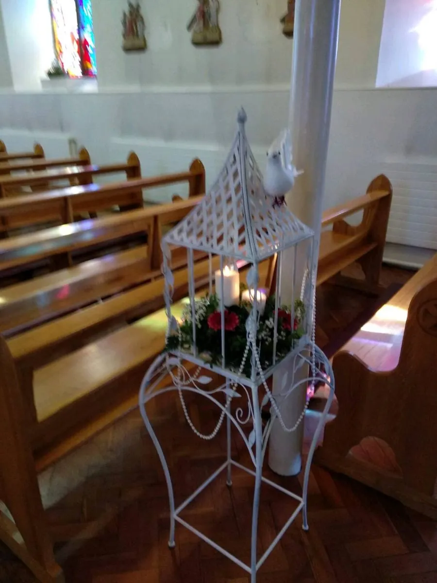 Two Large decorative Bird cages - Image 1