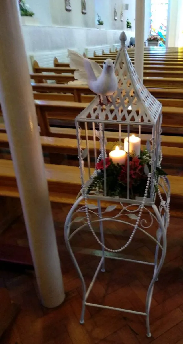 Two Large decorative Bird cages - Image 3
