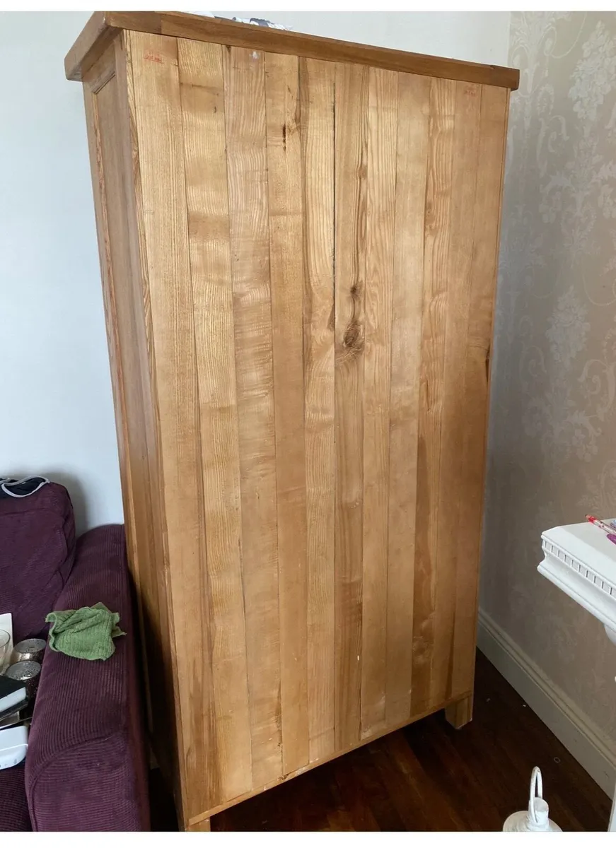 SOLID OAK BOOKCASE - Image 3