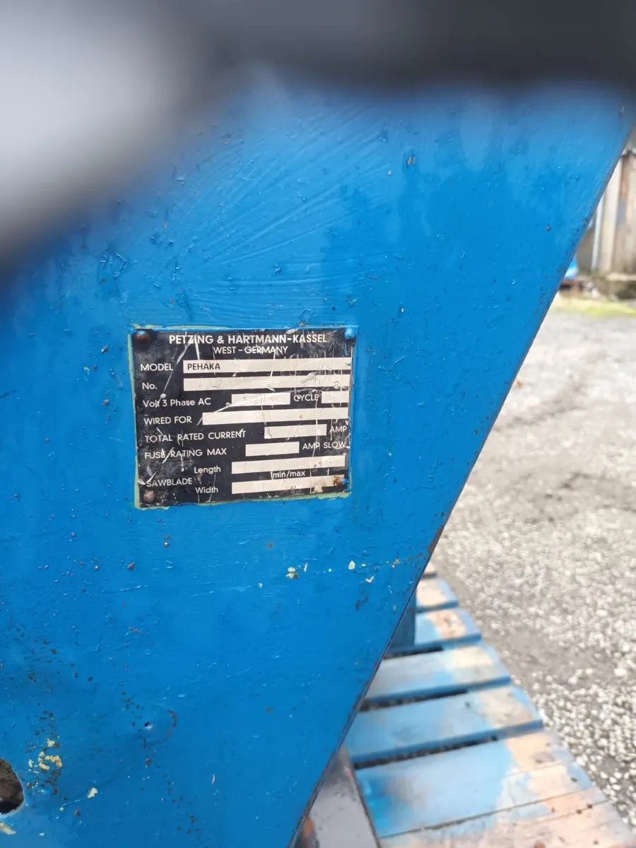 Iron Worker, Metal Ban Saw - Image 1