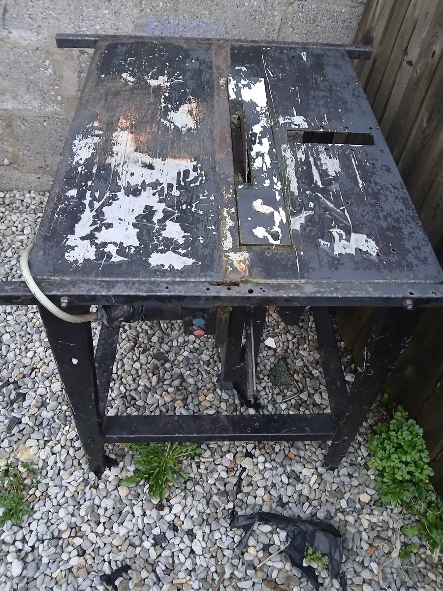 Table saw working perfect p.m.