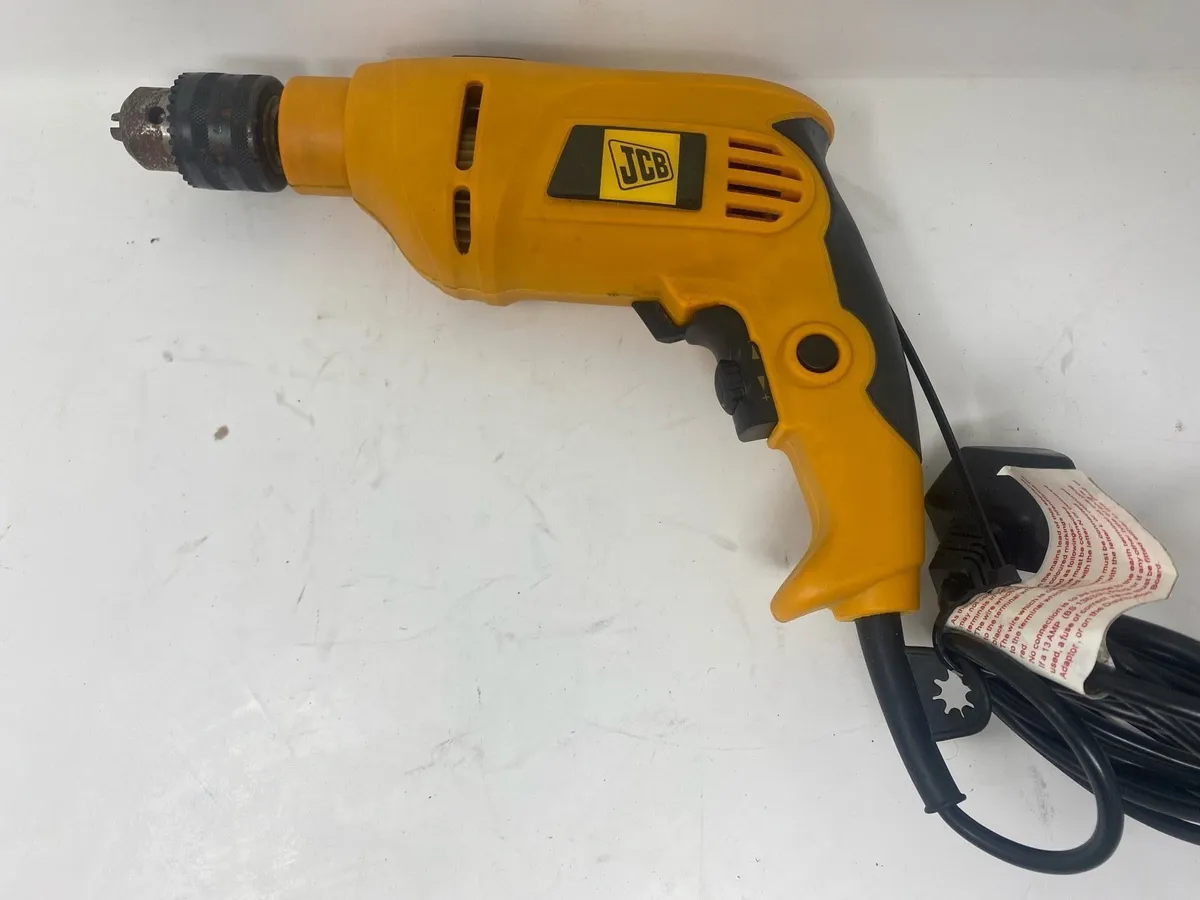 JCB Corded Electric Drill Variable Speed - Image 2