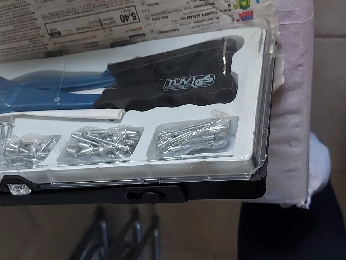 Powerfix Rivet Hand Tool, with 100 ALU pieces - Image 4