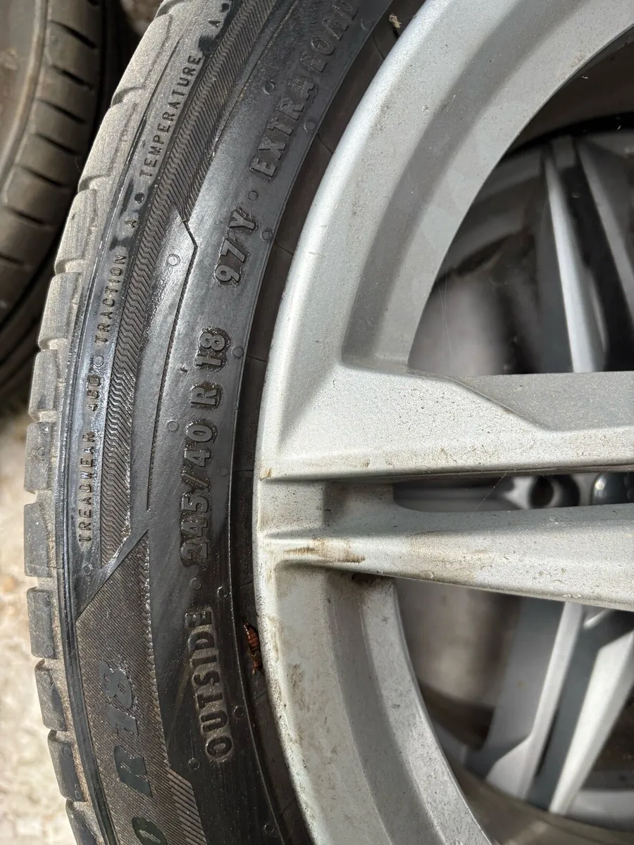 Audi s line alloys 245/40 r18 - Image 2