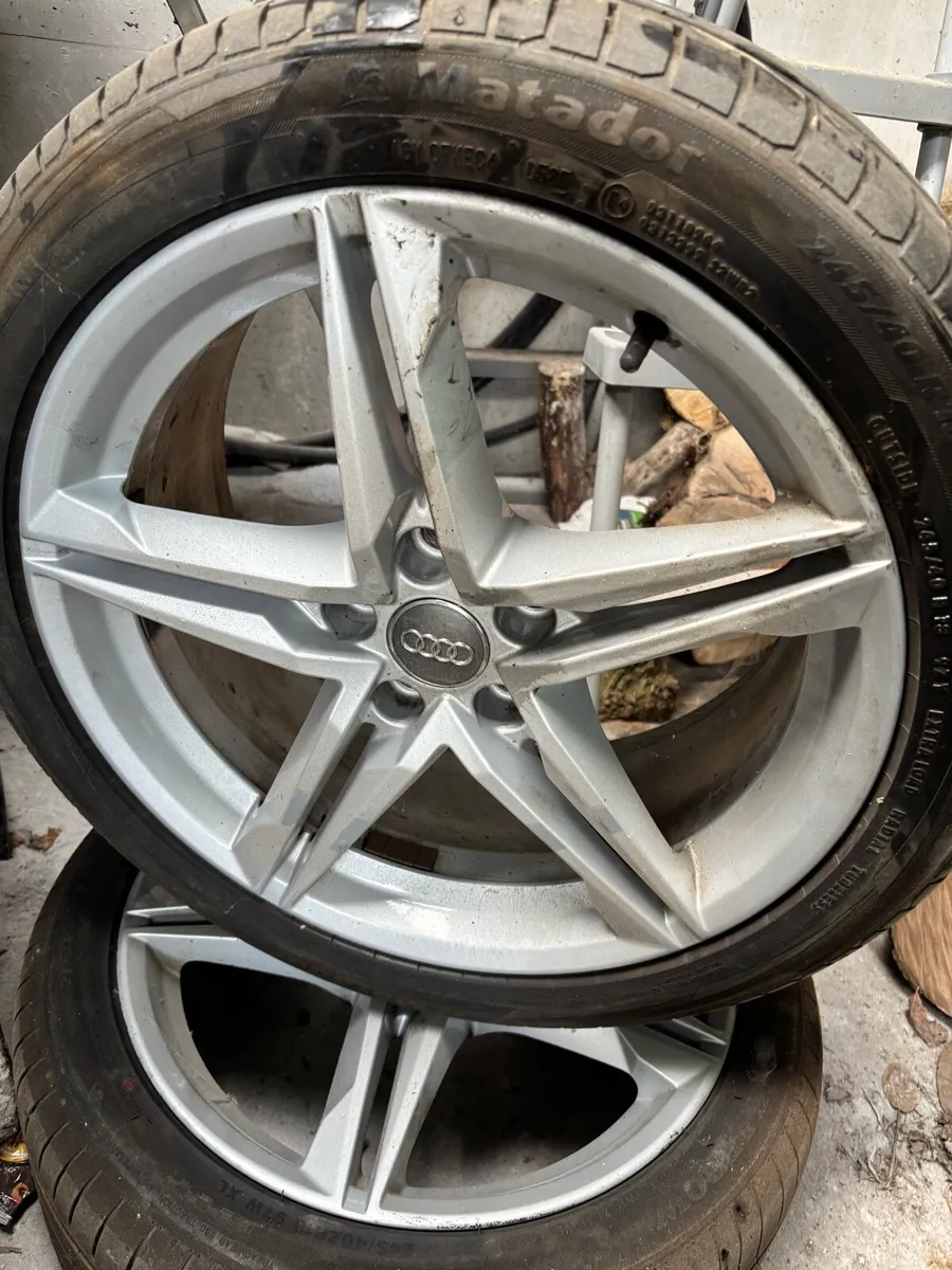Audi s line alloys 245/40 r18 - Image 3