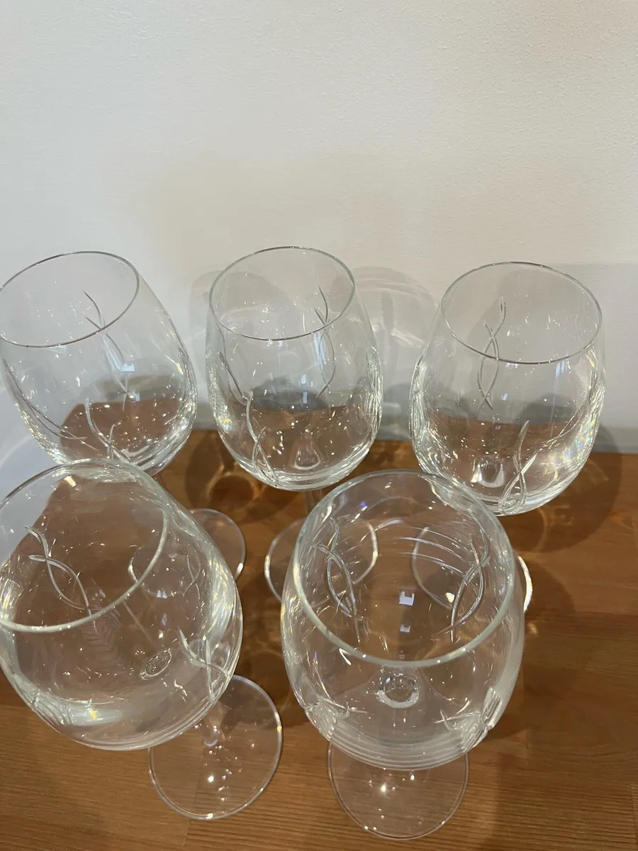 Waterford Crystal John Rocha White Wine Glasses - Image 3