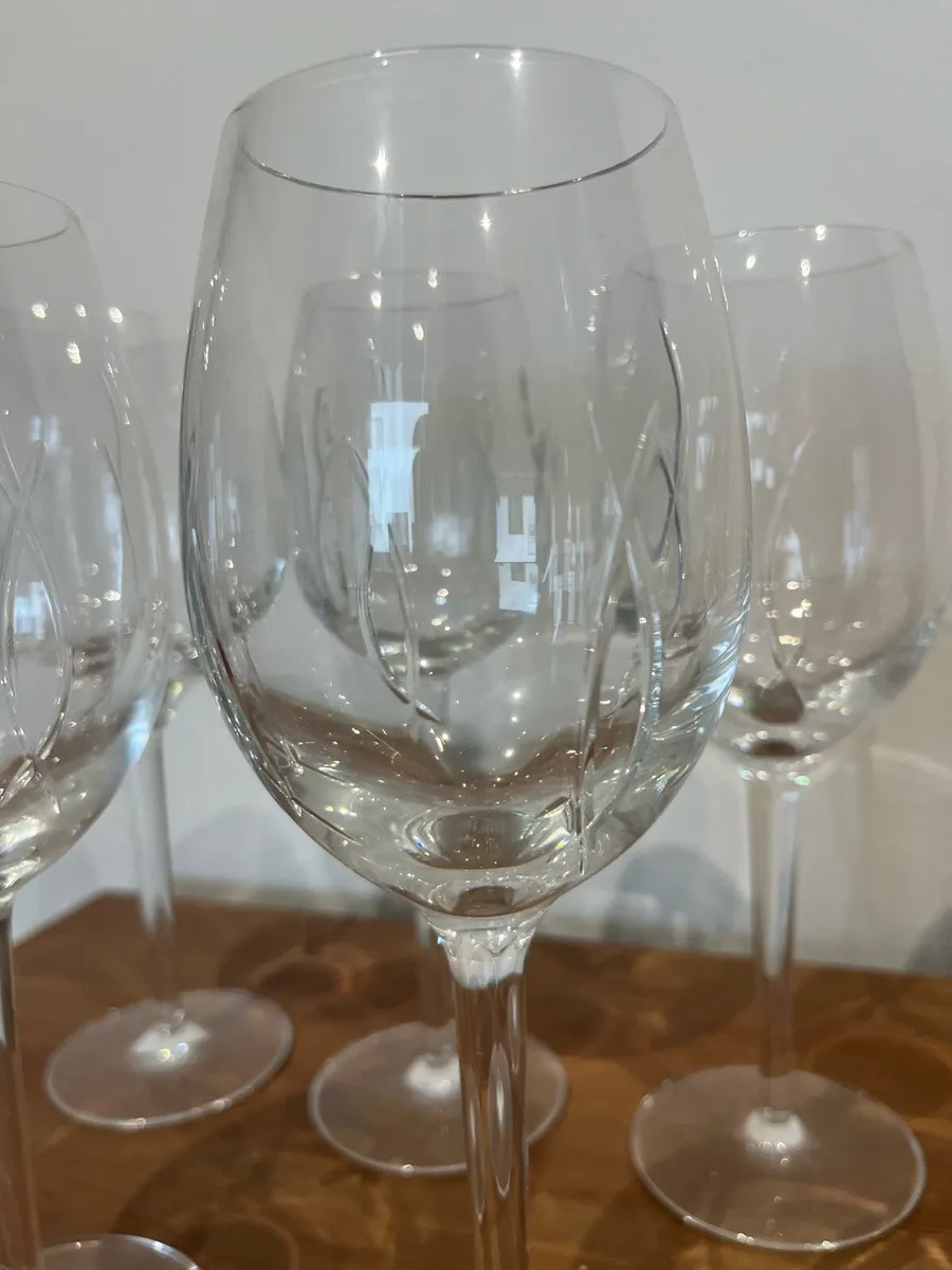 Waterford Crystal John Rocha White Wine Glasses - Image 2