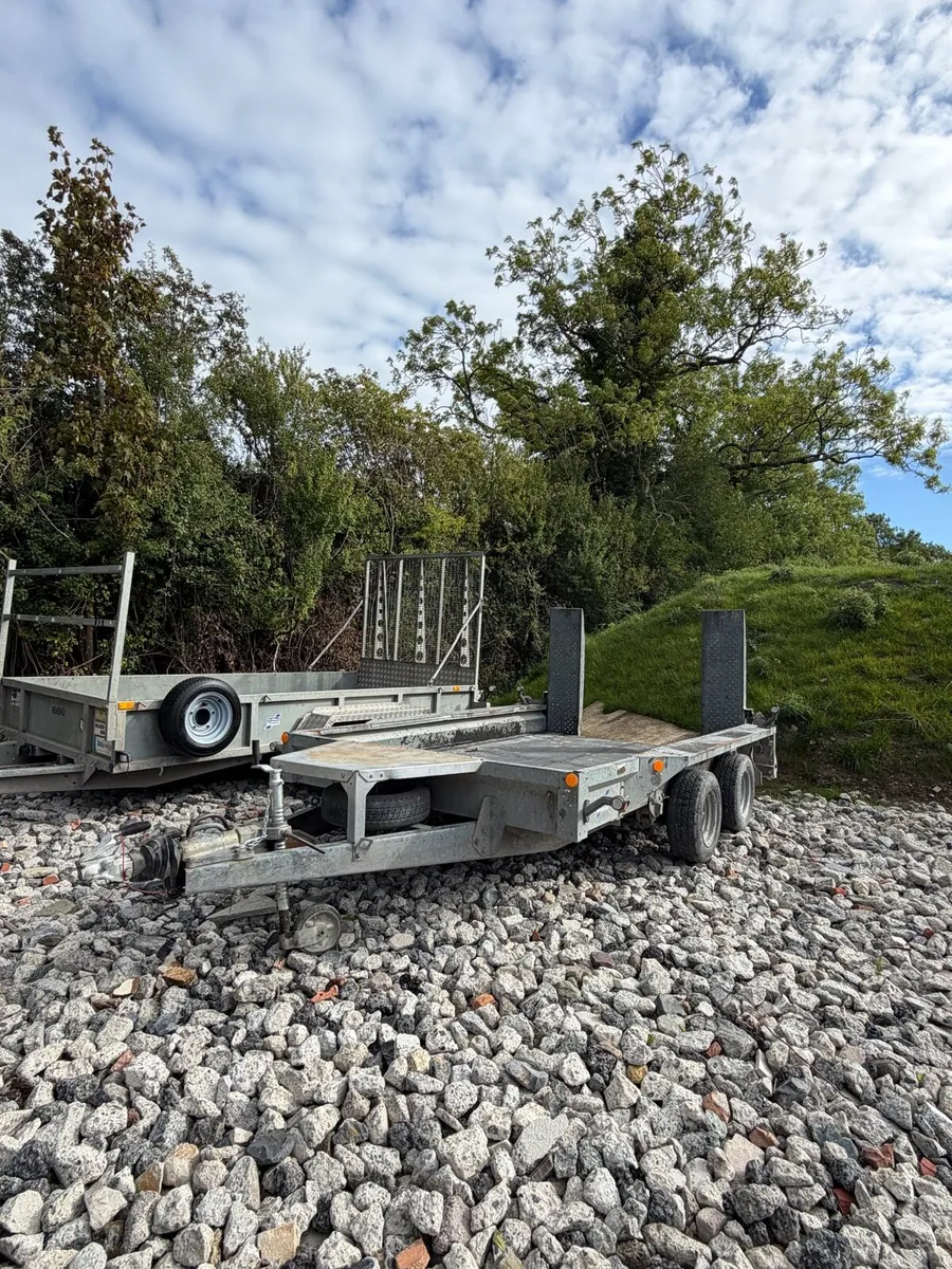 10x6 Ifor Williams Plant Trailer - Image 1