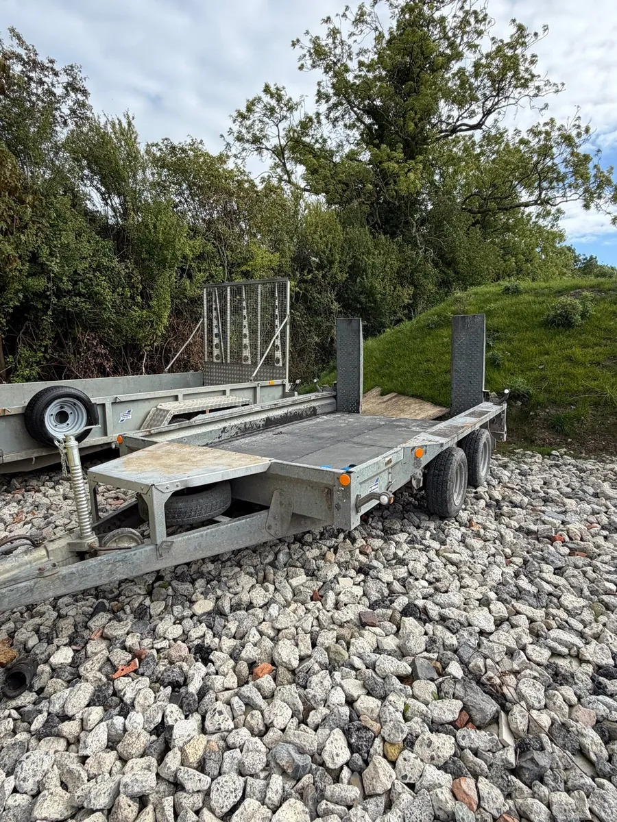 10x6 Ifor Williams Plant Trailer - Image 2