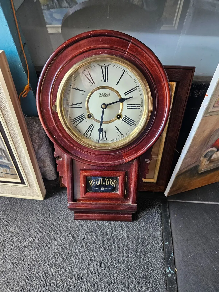 Vintage Looking Wall Clock - Image 1