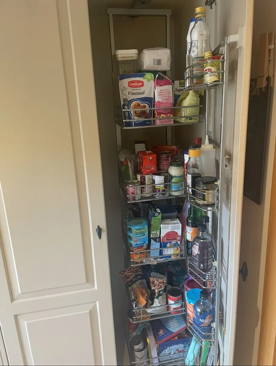 Tall Kitchen Larder with Pull-Out Baskets - Image 2