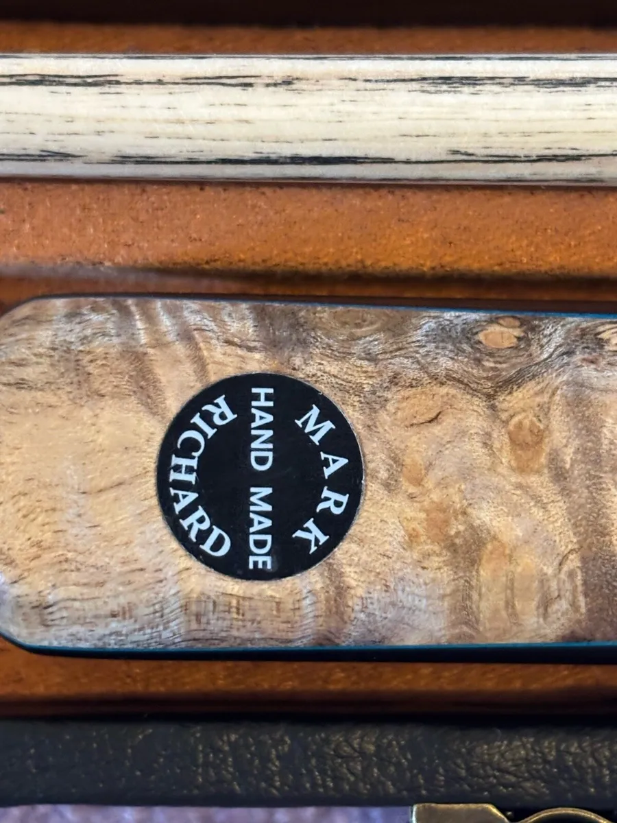 Mark Richards 8.5mm pool/snooker cue and case - Image 3
