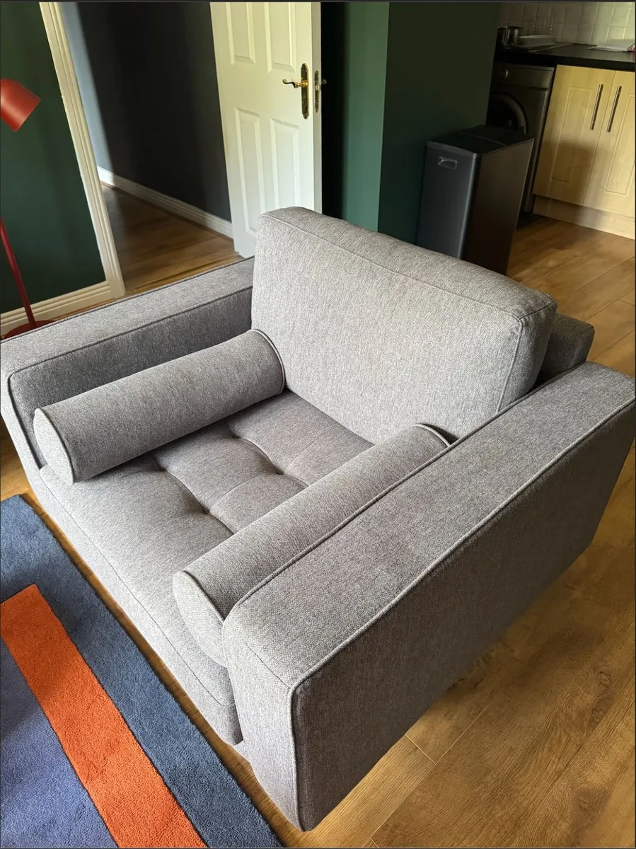 Mid-Century Reproduction Armchair - Image 2