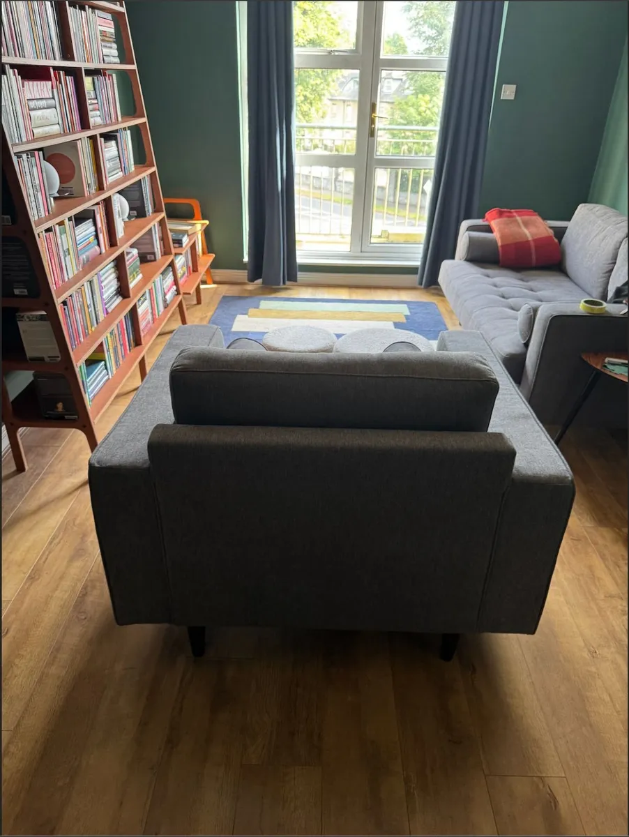 Mid-Century Reproduction Armchair - Image 3