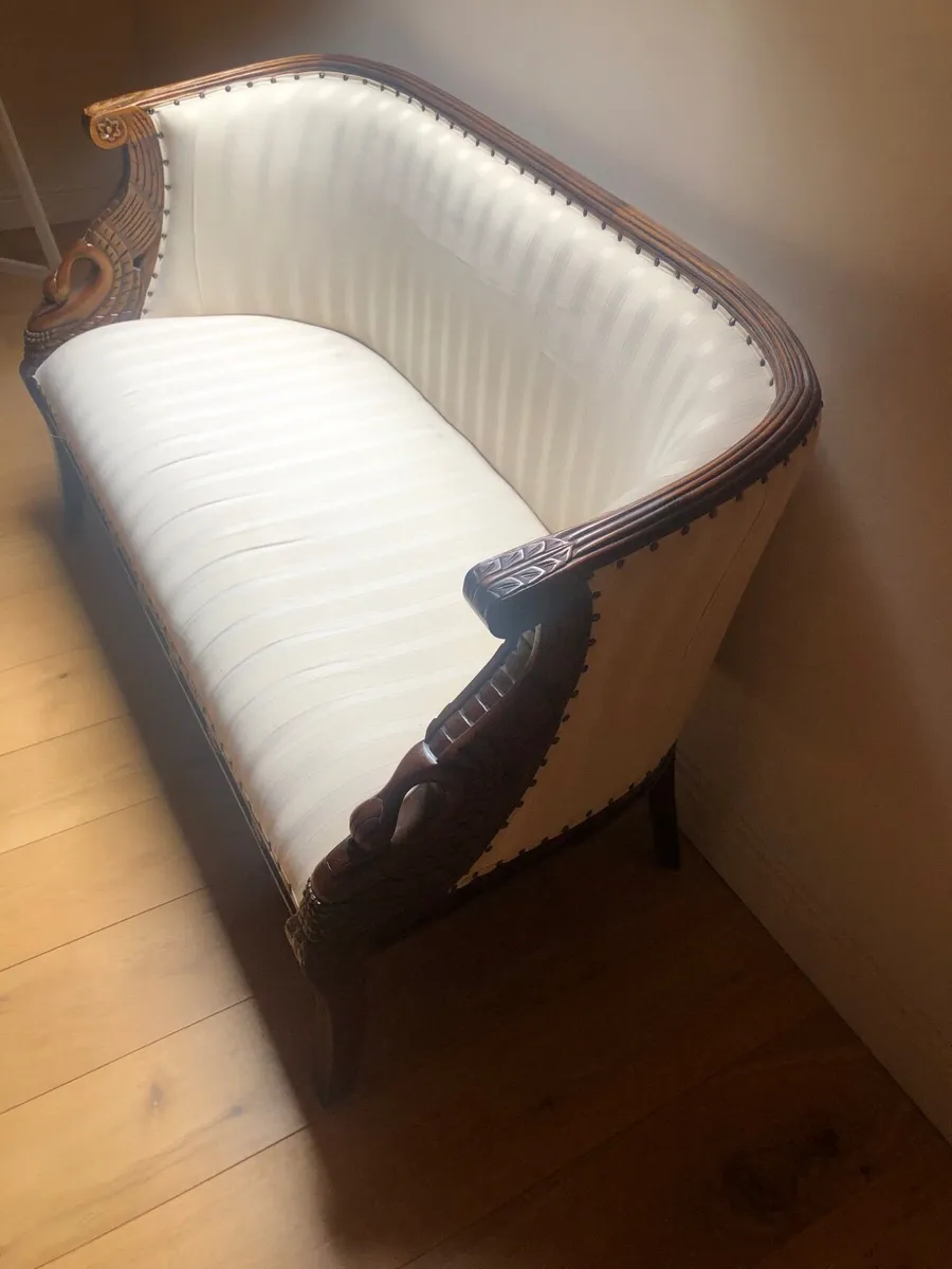 Neoclassical Canapé Settee - Image 2