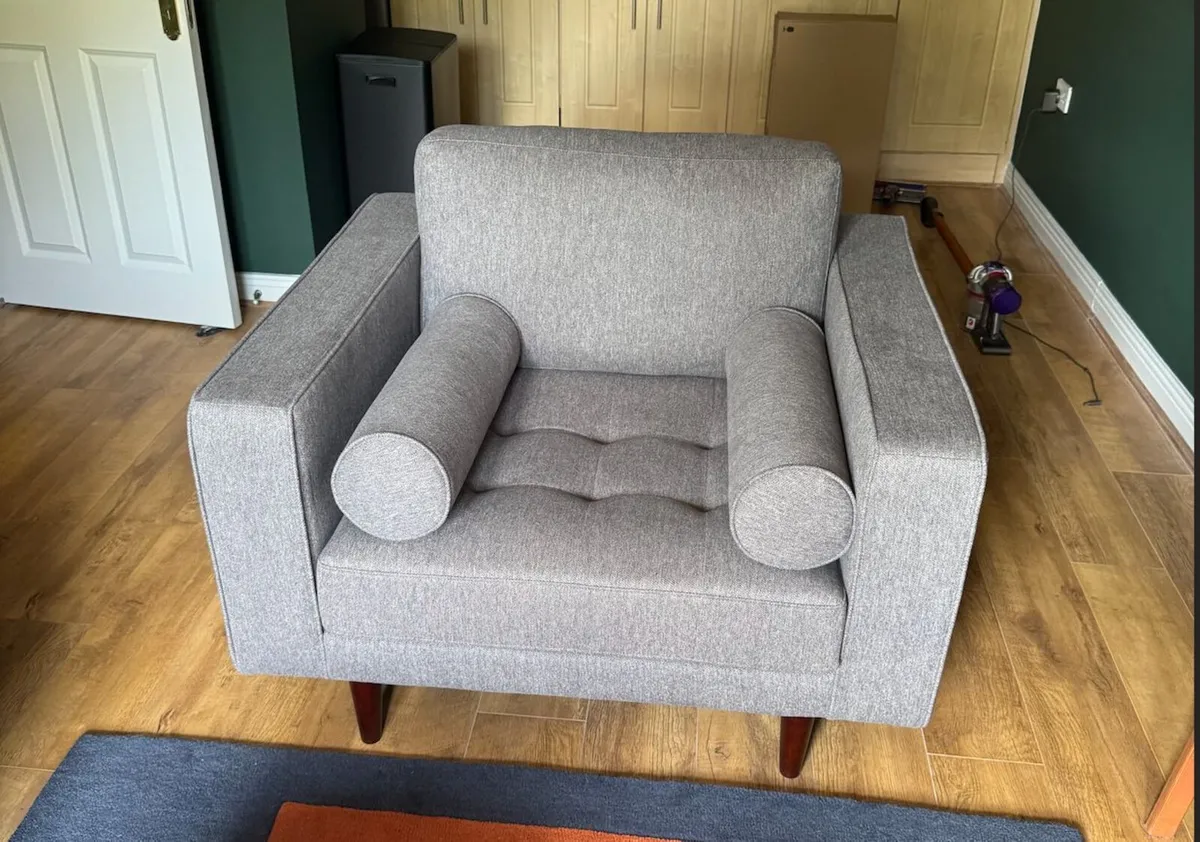 Mid-Century Reproduction Armchair - Image 1