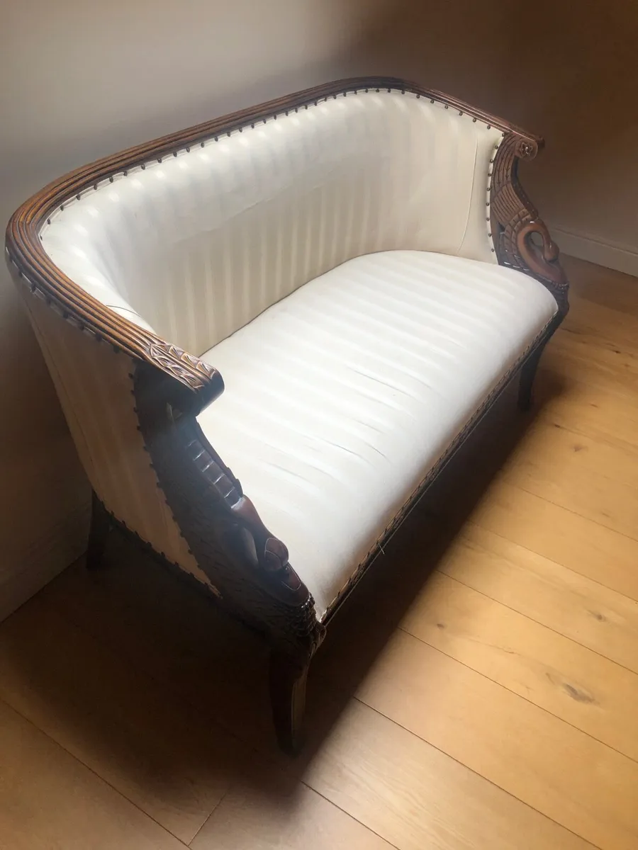 Neoclassical Canapé Settee - Image 3