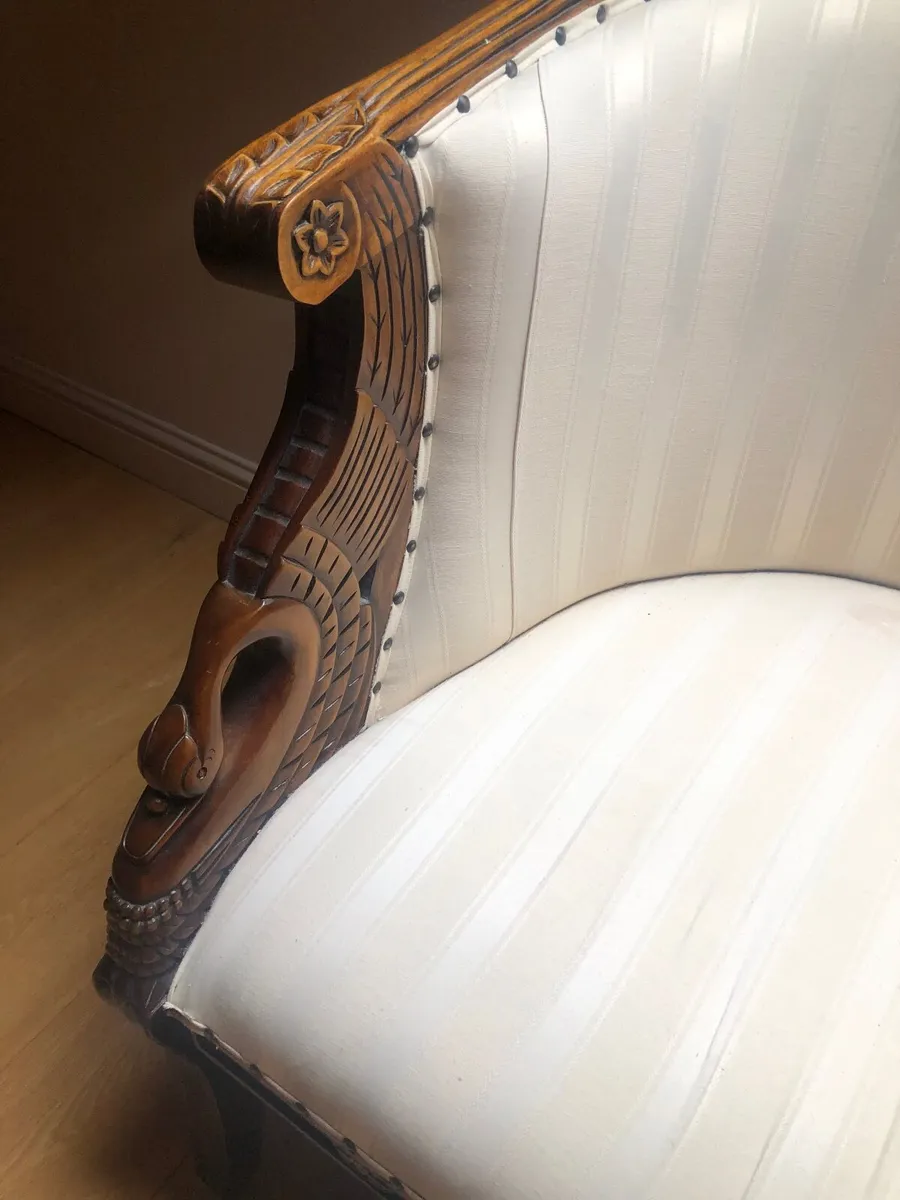 Neoclassical Canapé Settee - Image 4