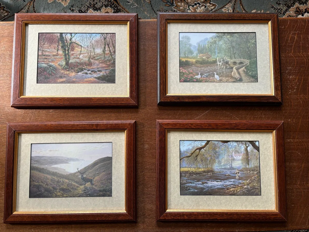 Set of 4 Fine Art Framed Prints - Image 1