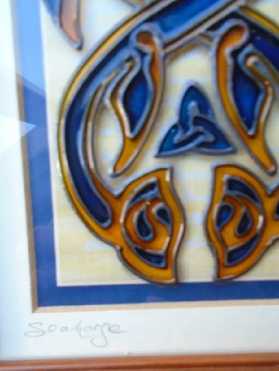 Celtic glass art, Home decor, Art - Image 3