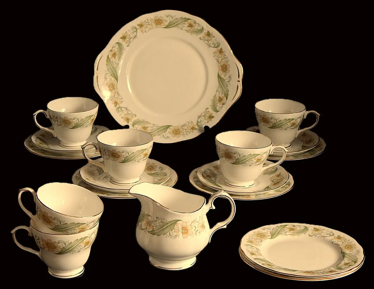 Selection of Duchess Greensleeves Tea Set Pieces - Image 1