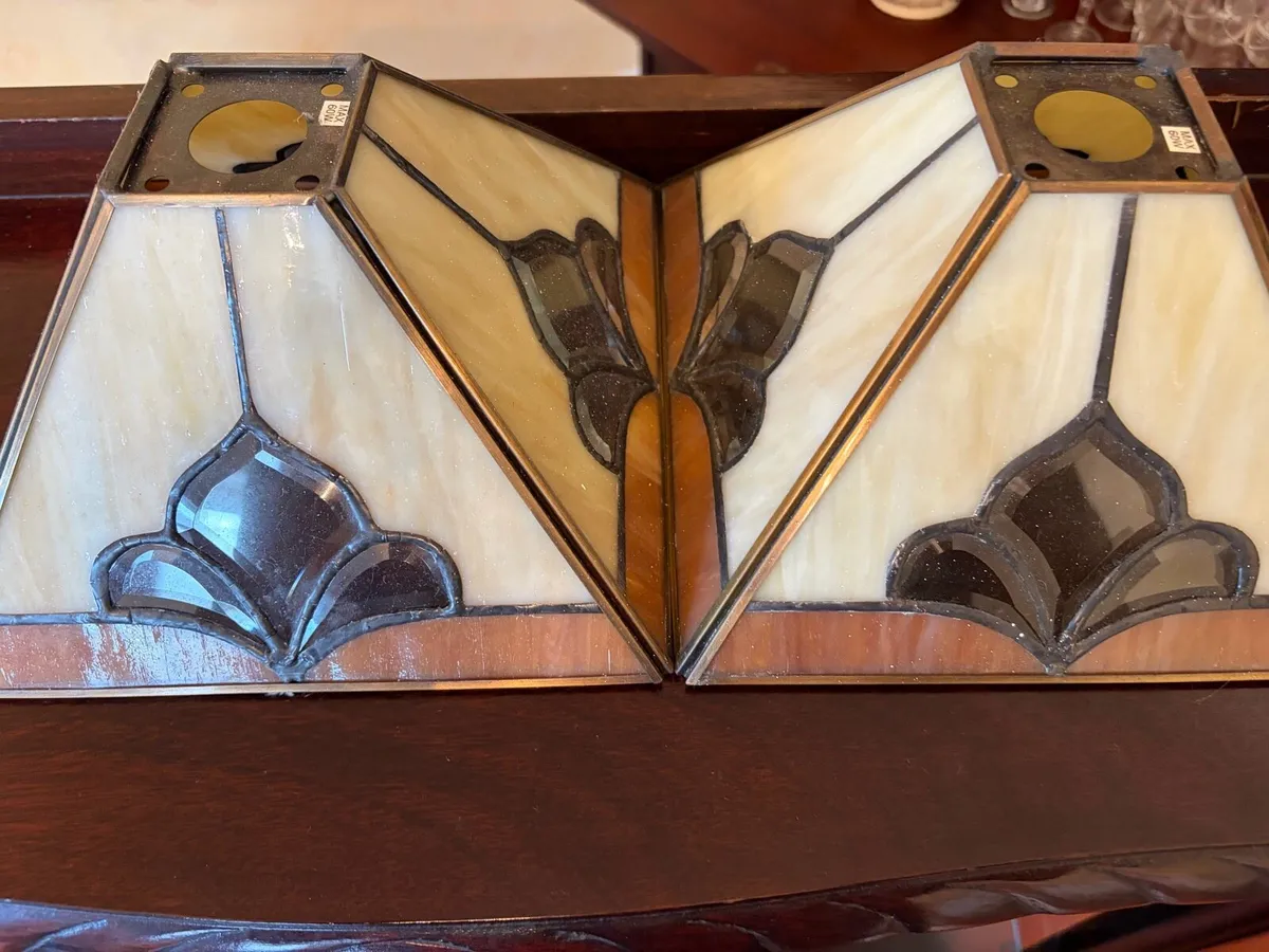 Pair of Vintage Lamp Shades - Image 2