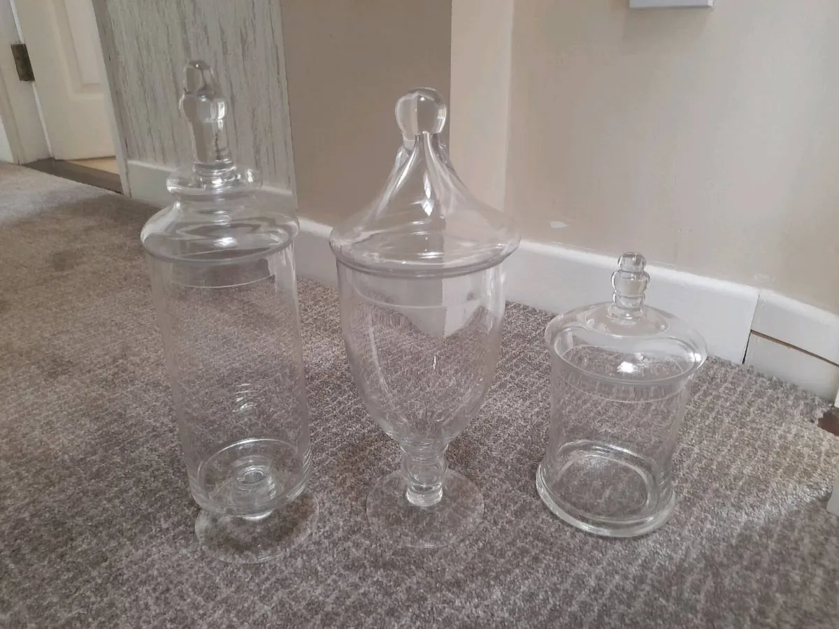 Set of Apothecary Jars