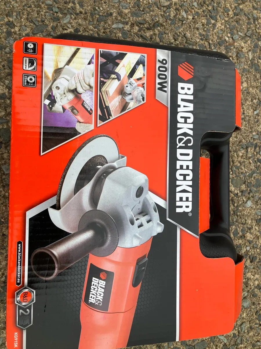 Black & Decker angle grinder