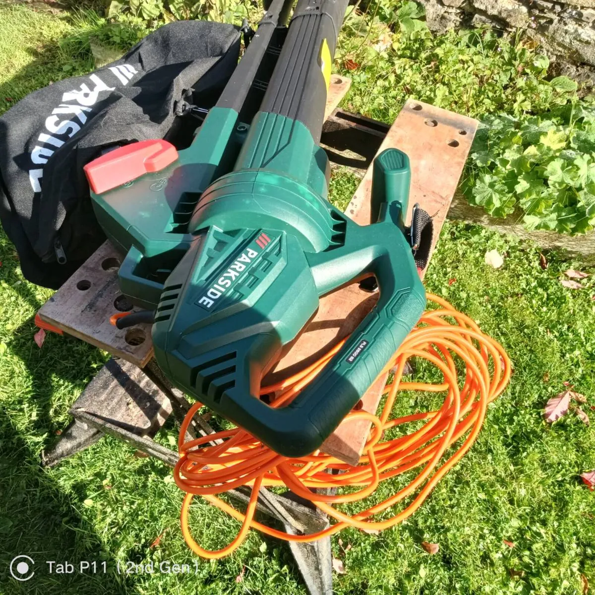 Leaf Blower ( Parkside) Electric.+ Workzone Sander - Image 4