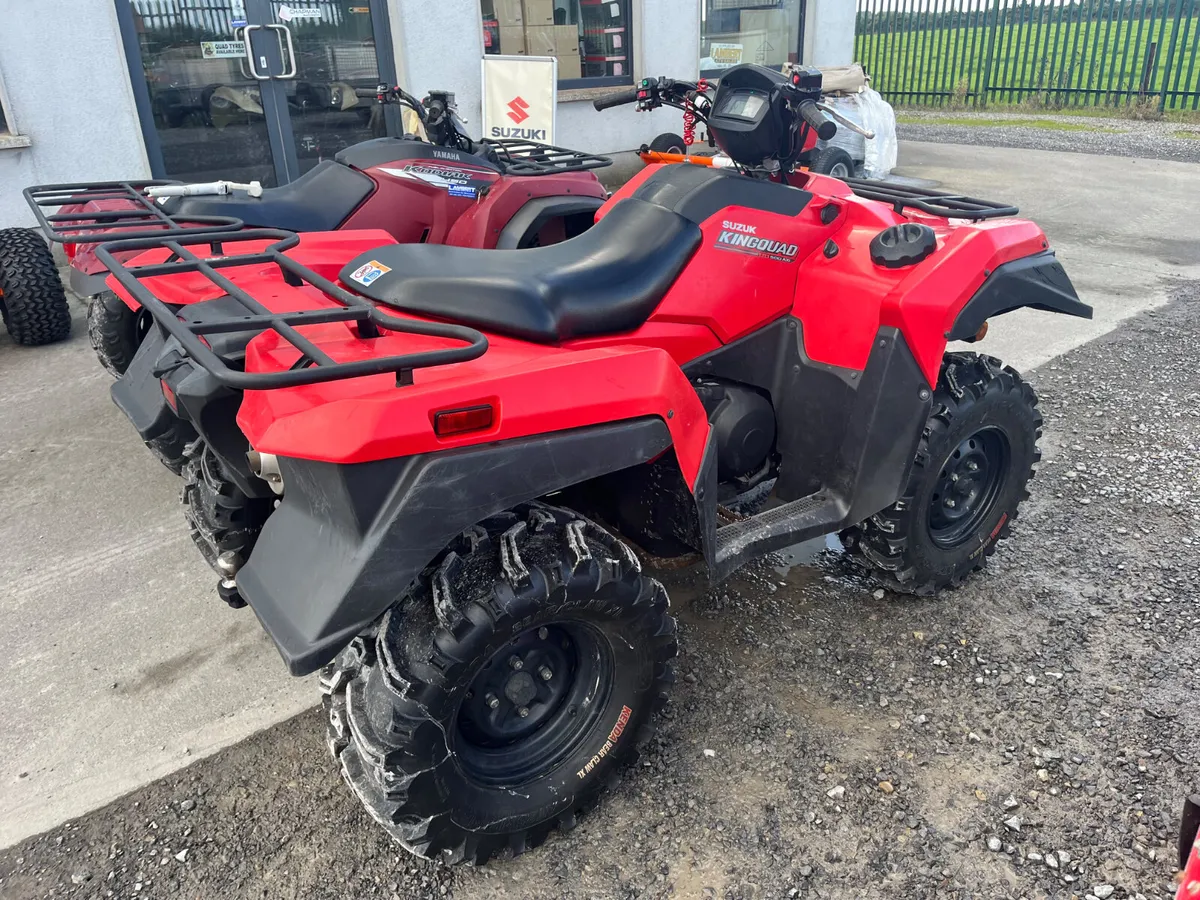 2021 Suzuki KingQuad 500 EPS with BearClaws - Image 3