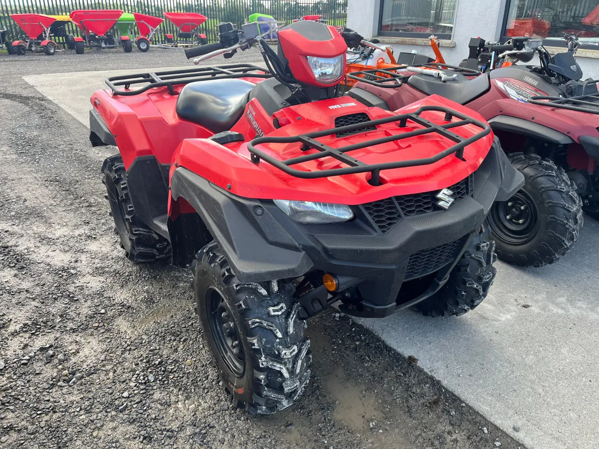 2021 Suzuki KingQuad 500 EPS with BearClaws - Image 1