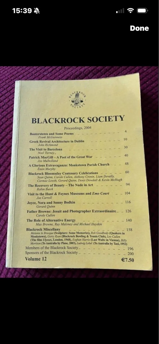 Blackrock Society 2004 - Image 2