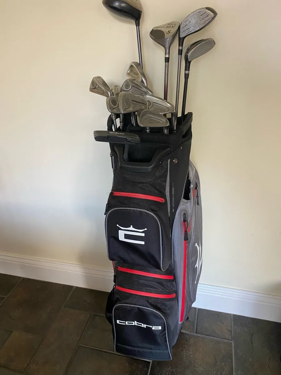 Golf Clubs Wilson Cobra bag - Image 1