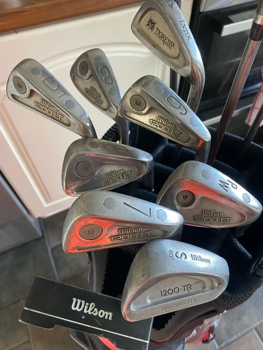 Golf Clubs Wilson Cobra bag - Image 4