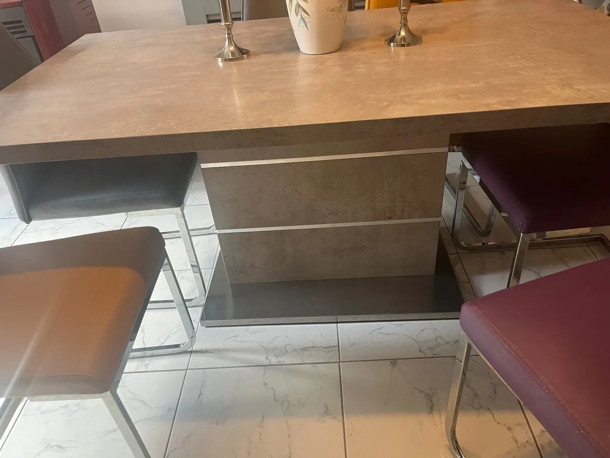 table and chairs €250 plus double bed good as new - Image 3