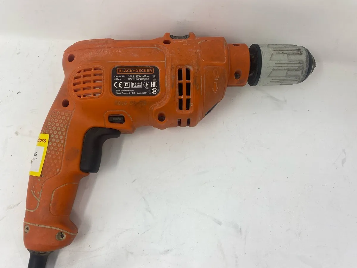 BLACK+DECKER KR504CRES 500W Corded Impact Drill - Image 2