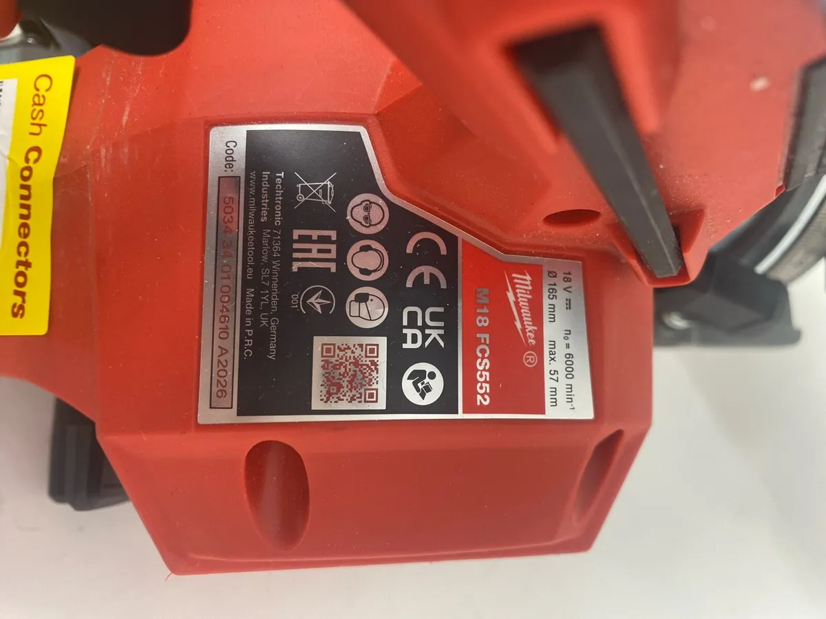 Milwaukee M18 FCS552 18V FUEL 165mm Cordless - Image 3