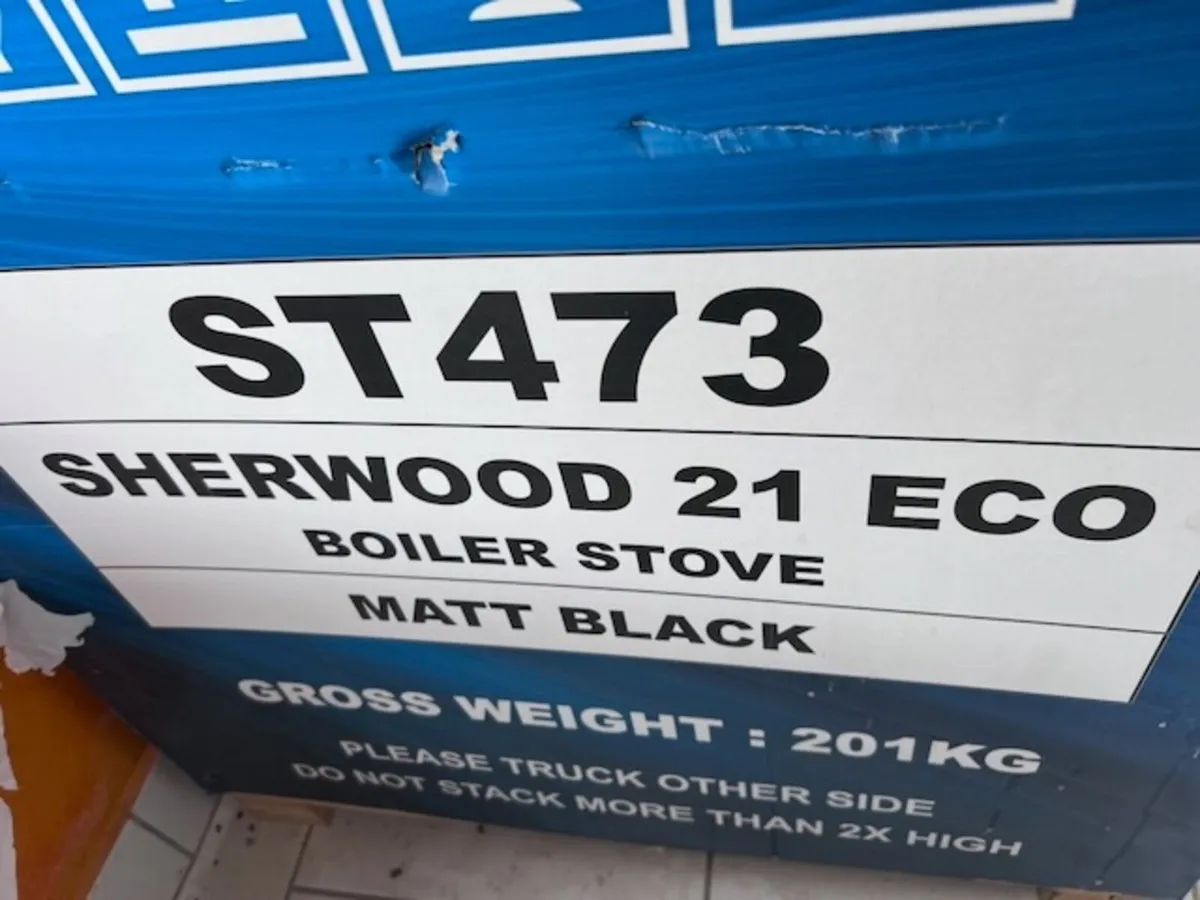 Henley Sherwood, 21kw Eco Boiler Stove (boxed new) - Image 3