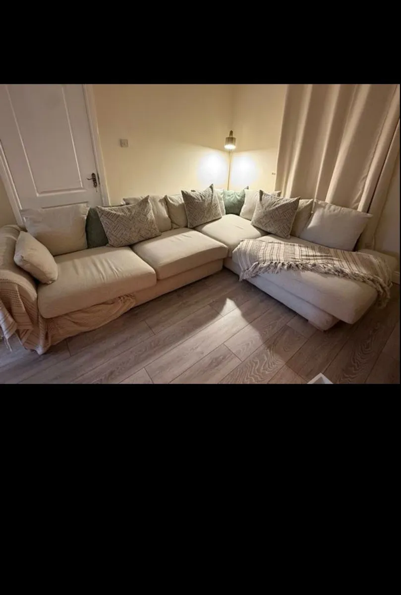 DFS L shape sofa - Image 1