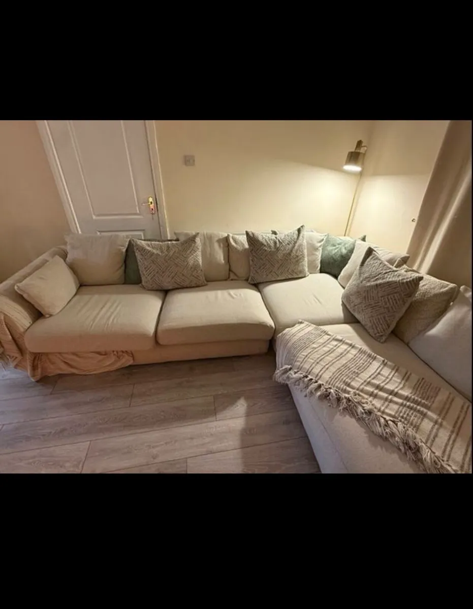 DFS L shape sofa - Image 2