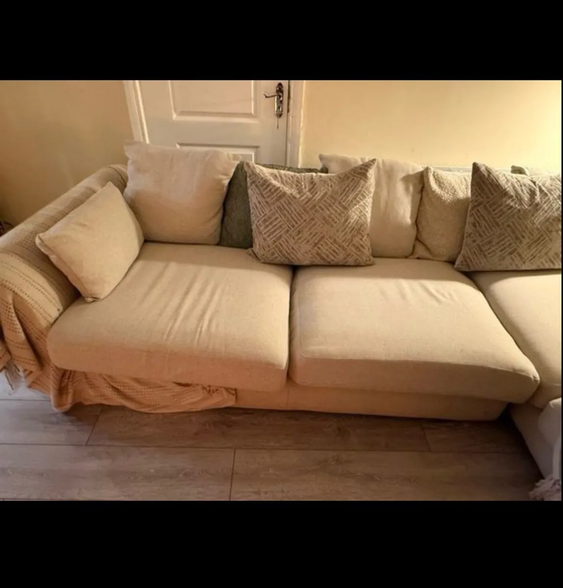 DFS L shape sofa - Image 4