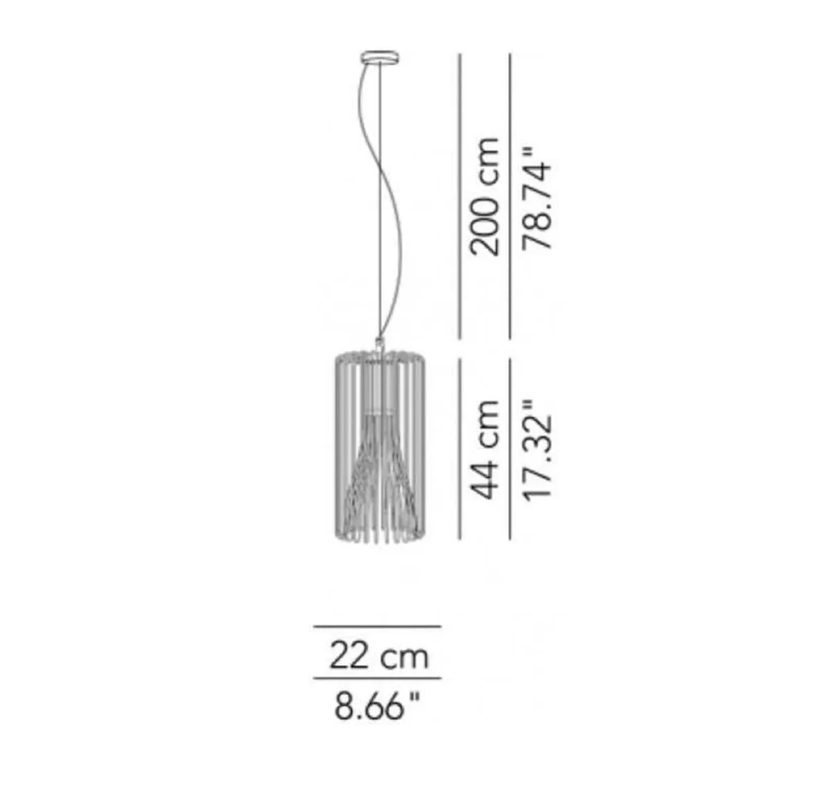 Modo Luce Icaro Slim Pendant Light - Image 1