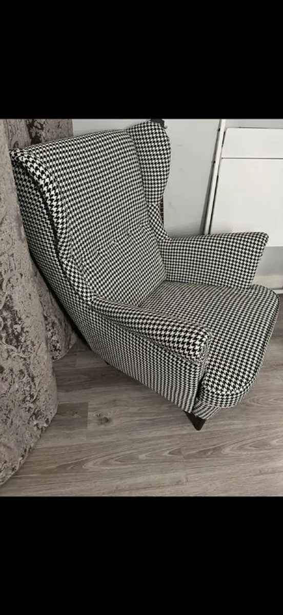 Ikea Armchair & Footstool - Image 3