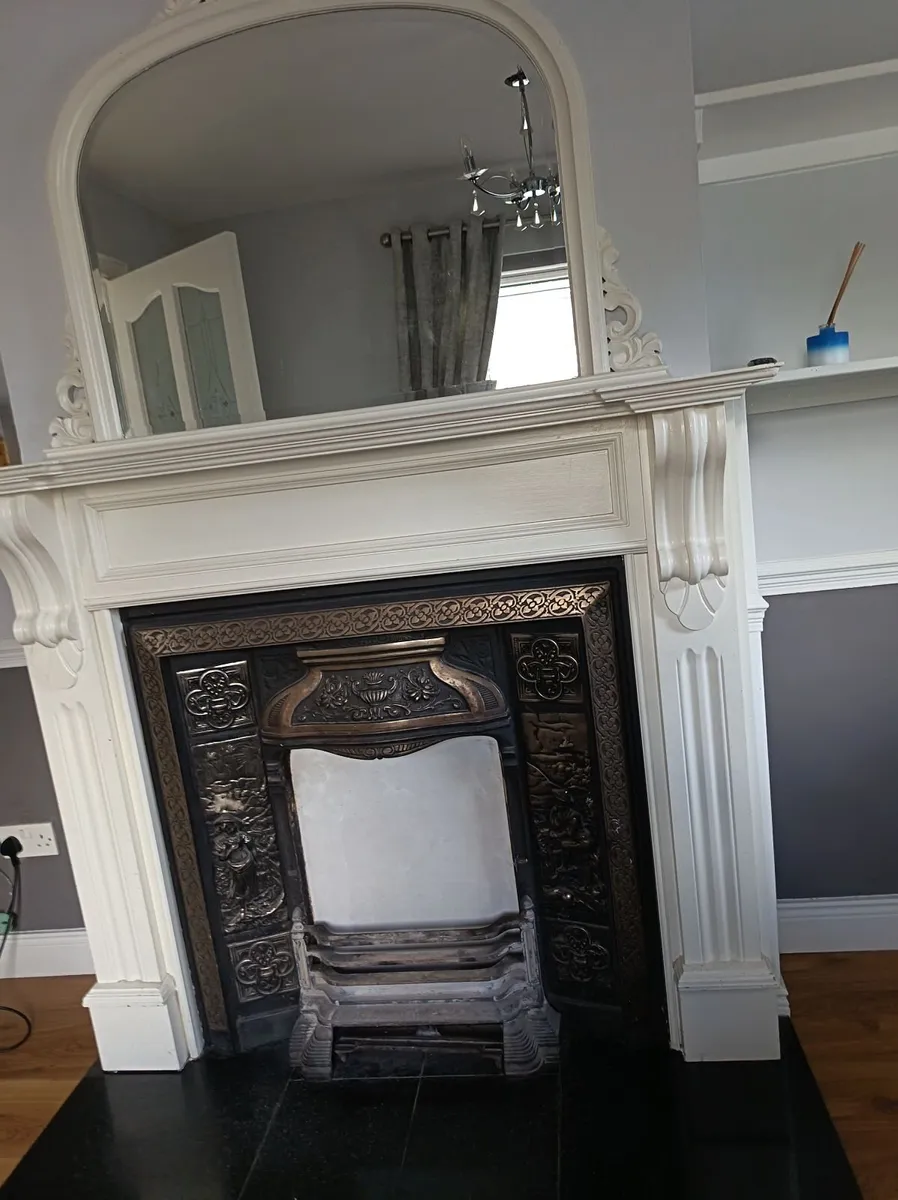 Victorian Style cast iron fireplace - Image 4