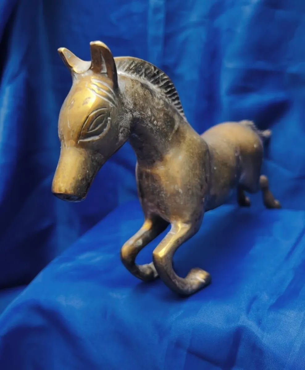 Brass horse - Image 2
