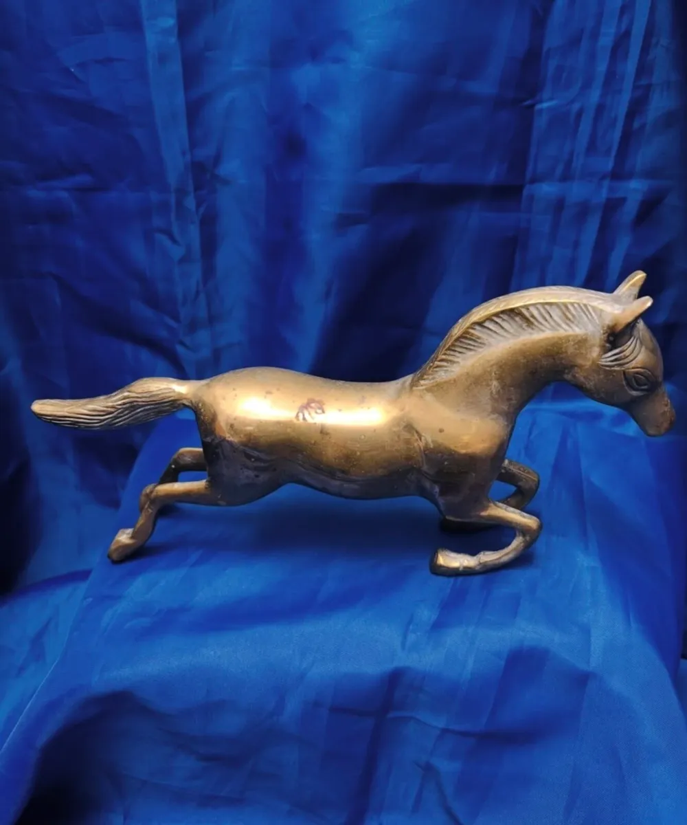 Brass horse - Image 3